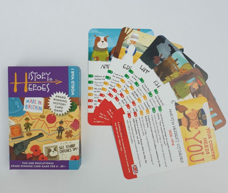 History Heroes WWI Card Game