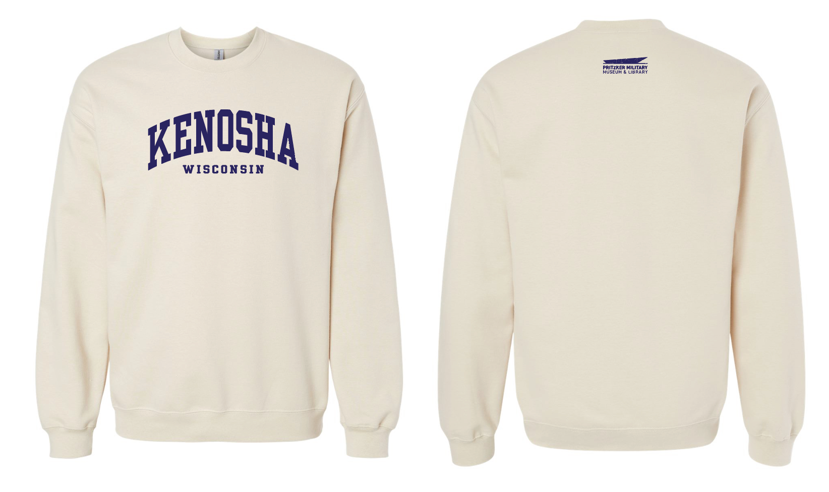 Collegiate Kenosha Sweatshirt in Cream