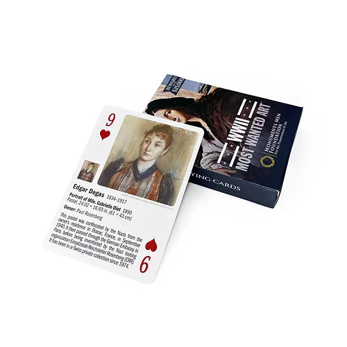 Monuments Men Playing Cards