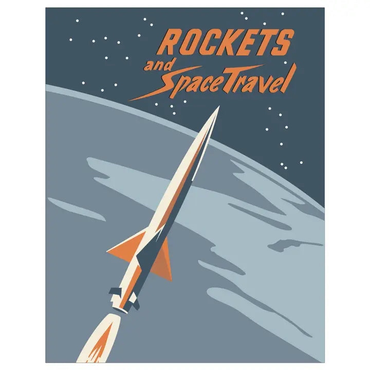 Rockets and Space Travel Magnet