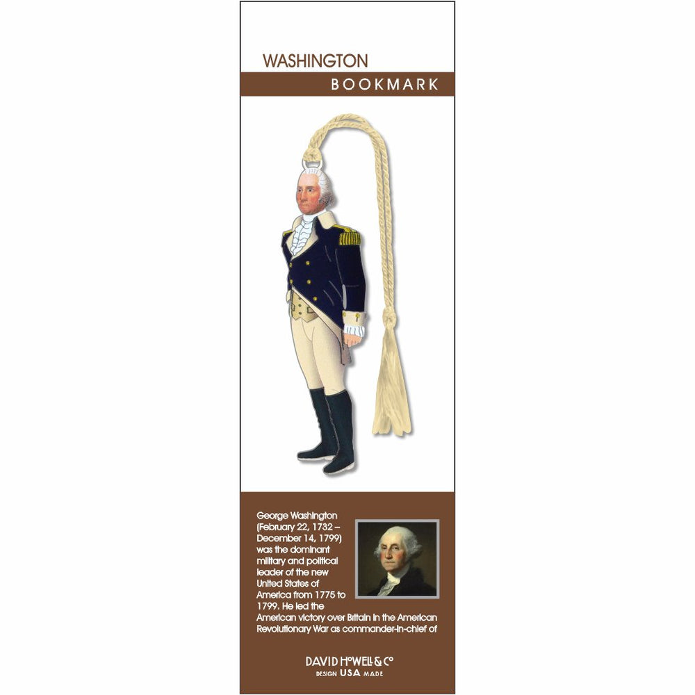 George Washington Metal Bookmark