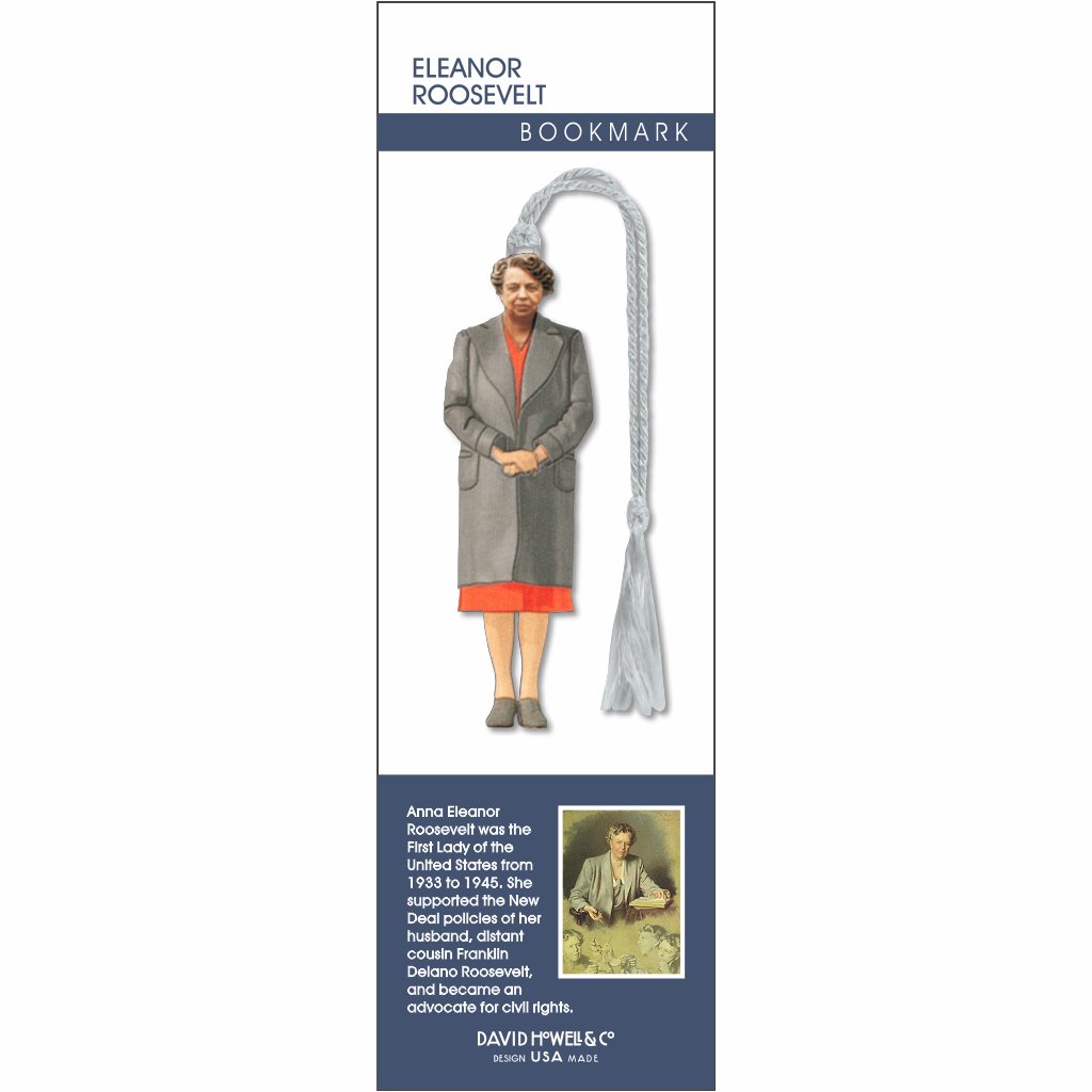 Eleanor Roosevelt Metal Bookmark