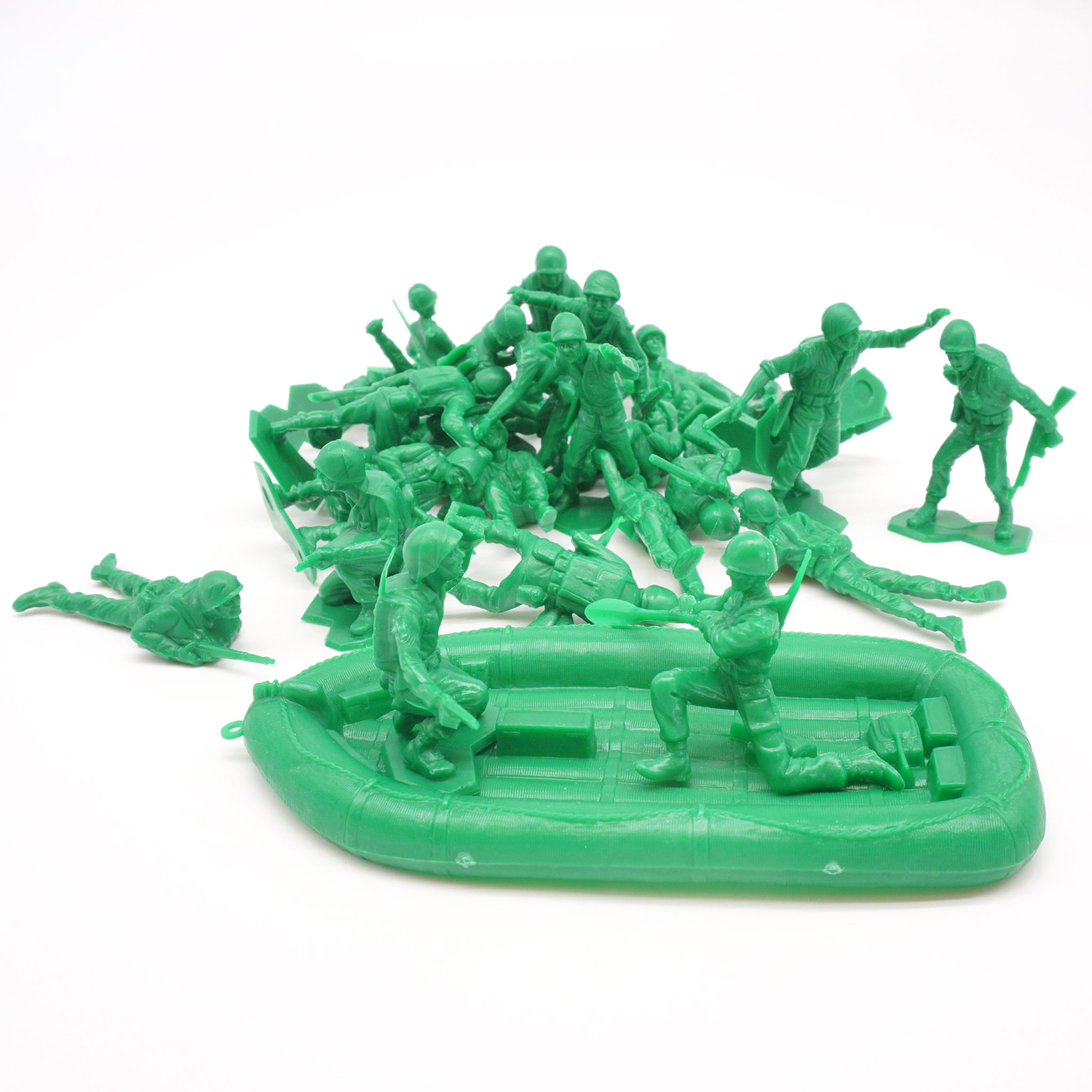 Combat Soldiers: Classic Plastic Army Men Figures