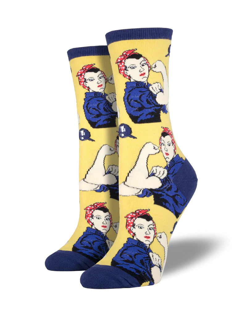 Rosie the Riveter Socks