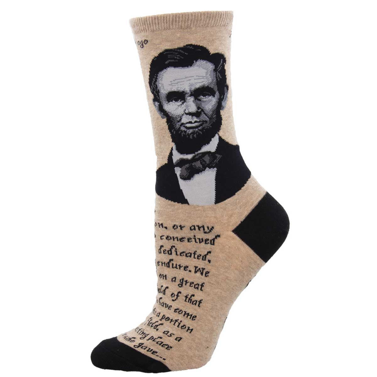 Lincoln Portrait Socks
