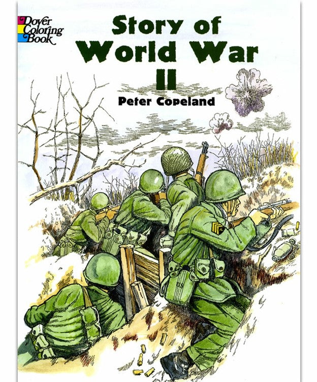 Story of WWII Coloring Book