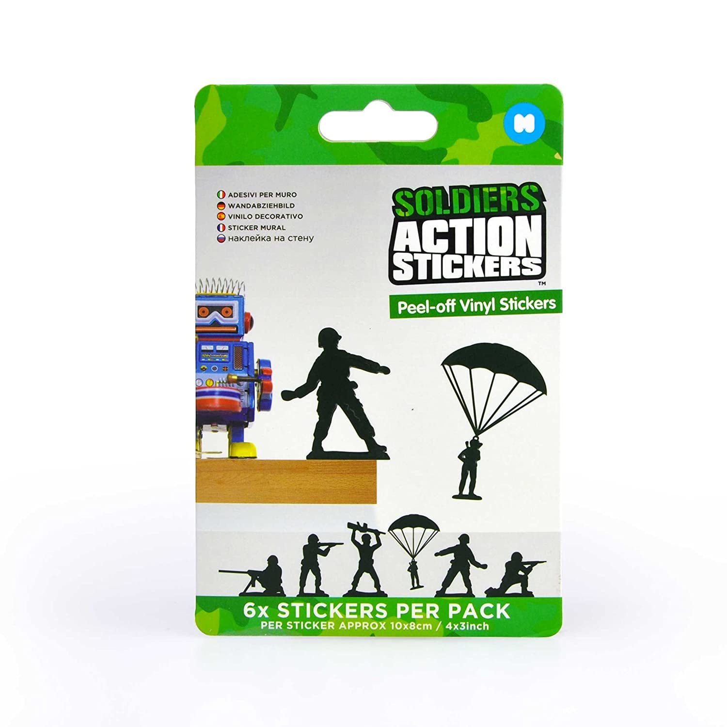 Soldiers Action Stickers