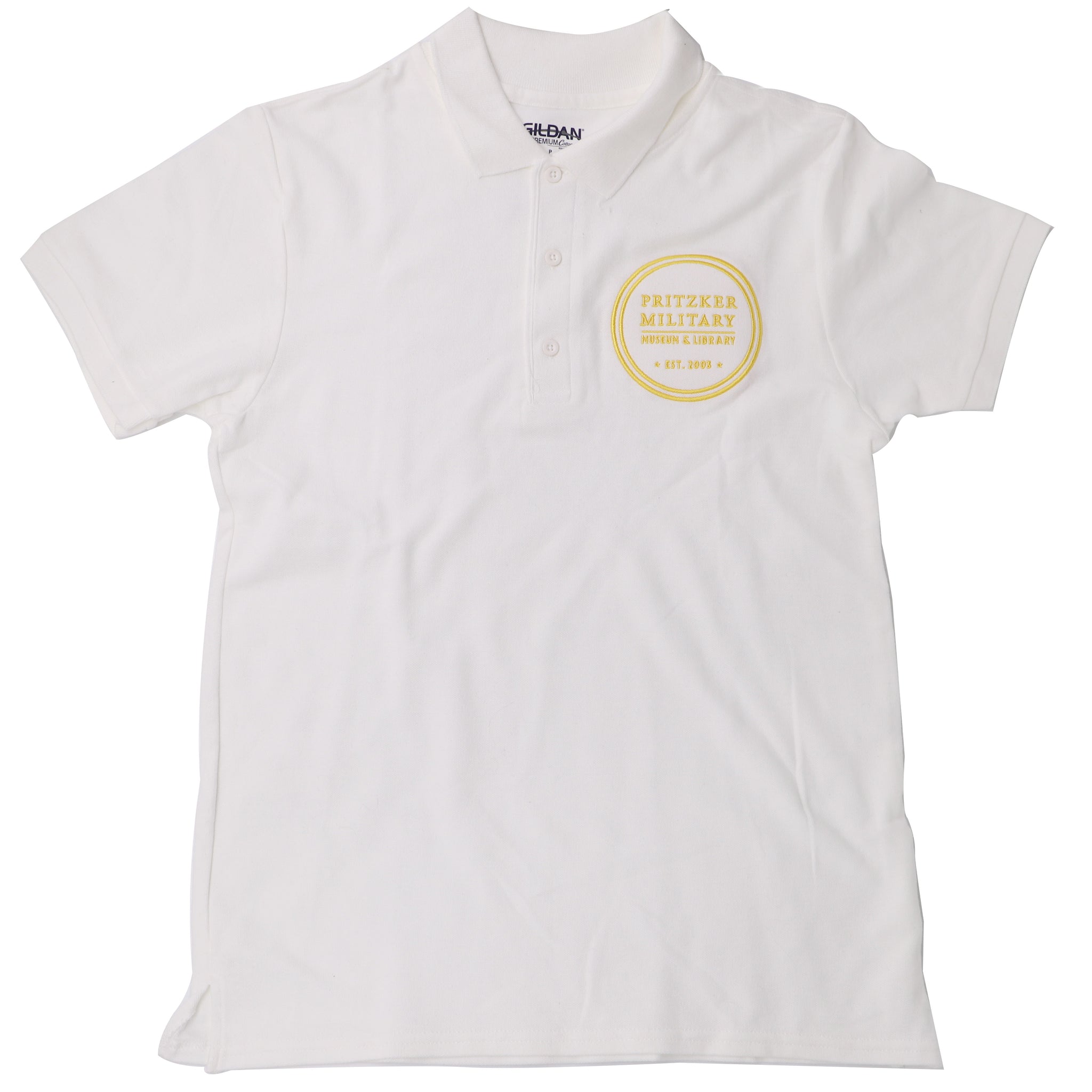 White PMML Polo