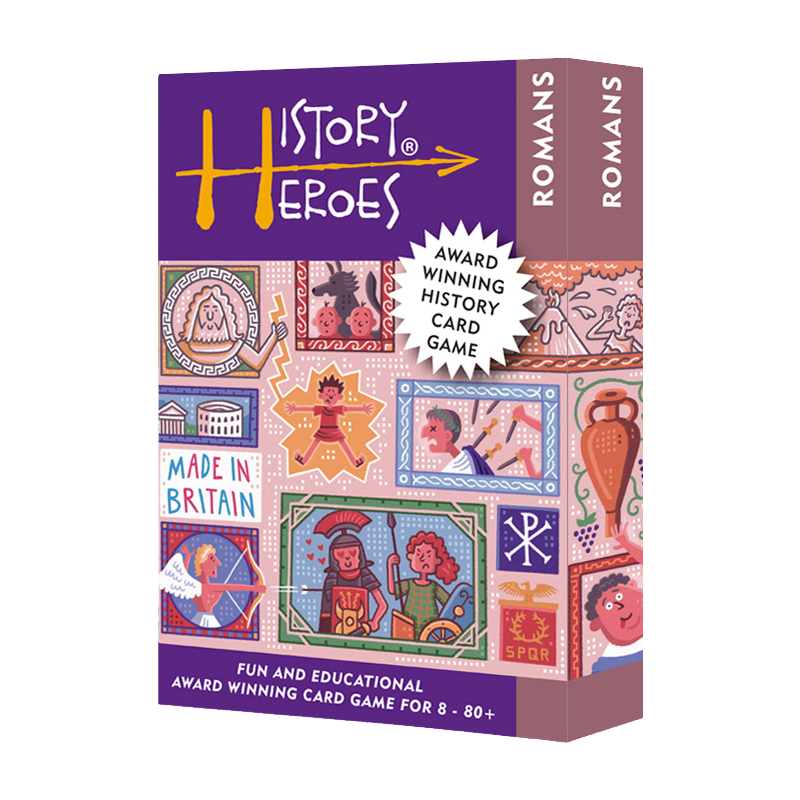 History Heroes Romans Card Game