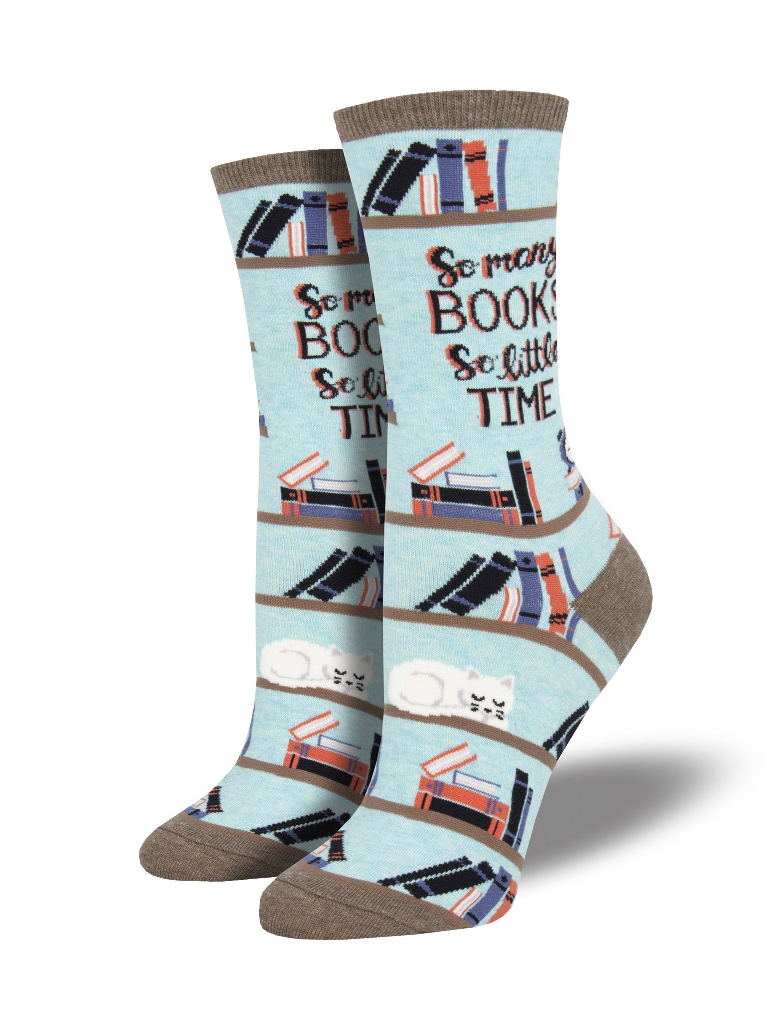 "Time For A Good Book" Socks
